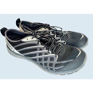 MERRELL Black Grey Lightweight Performance Sneaker Size 8.5